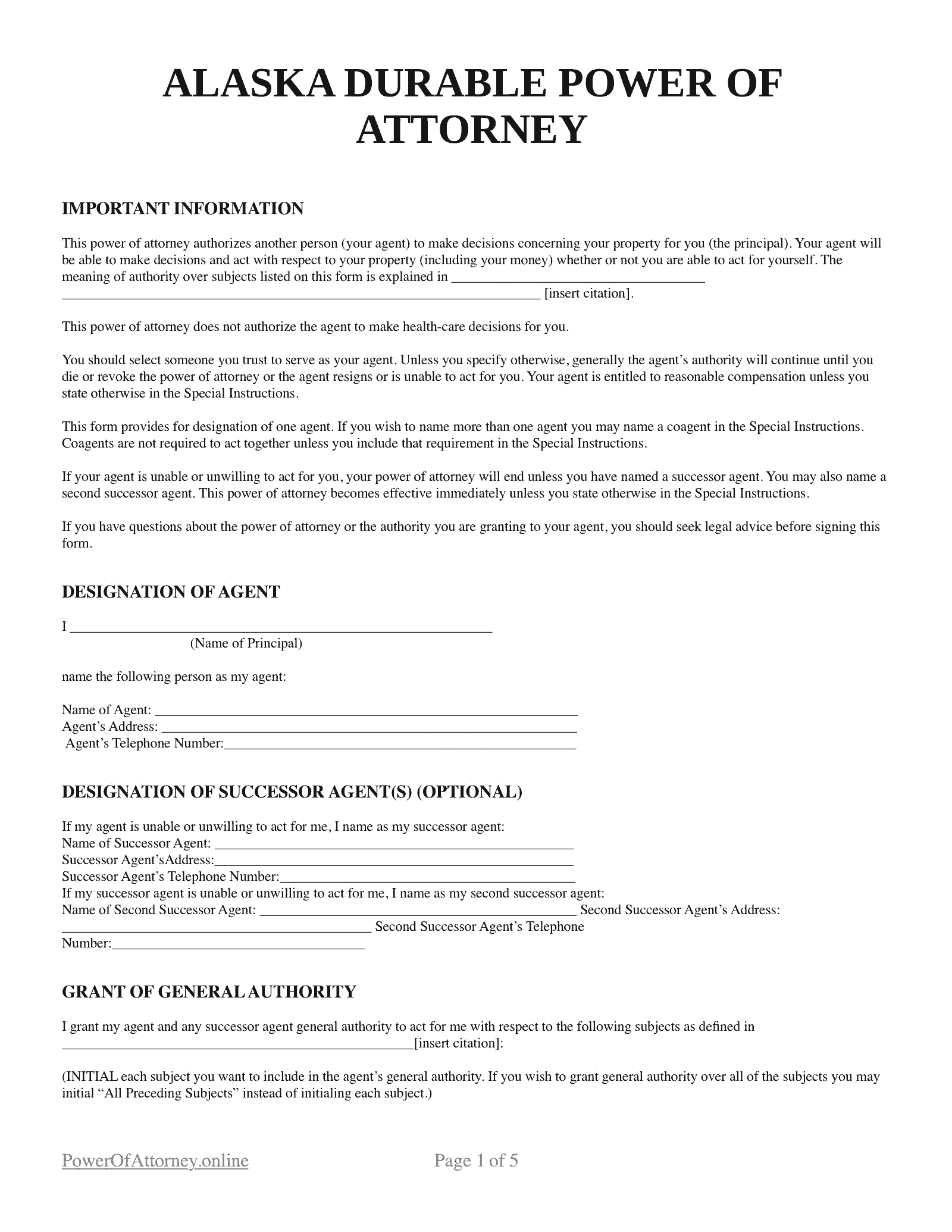 durable-poa-alaska-sample